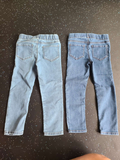 2 pair Jeggings 5T, Kids 5/5T
