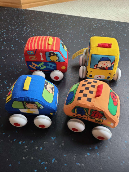 Melissa and Doug Pullback Vehicles set, MSRP $40