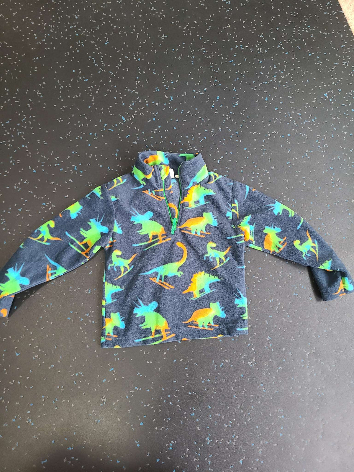 Half zip Dino fleece, Kids 3T