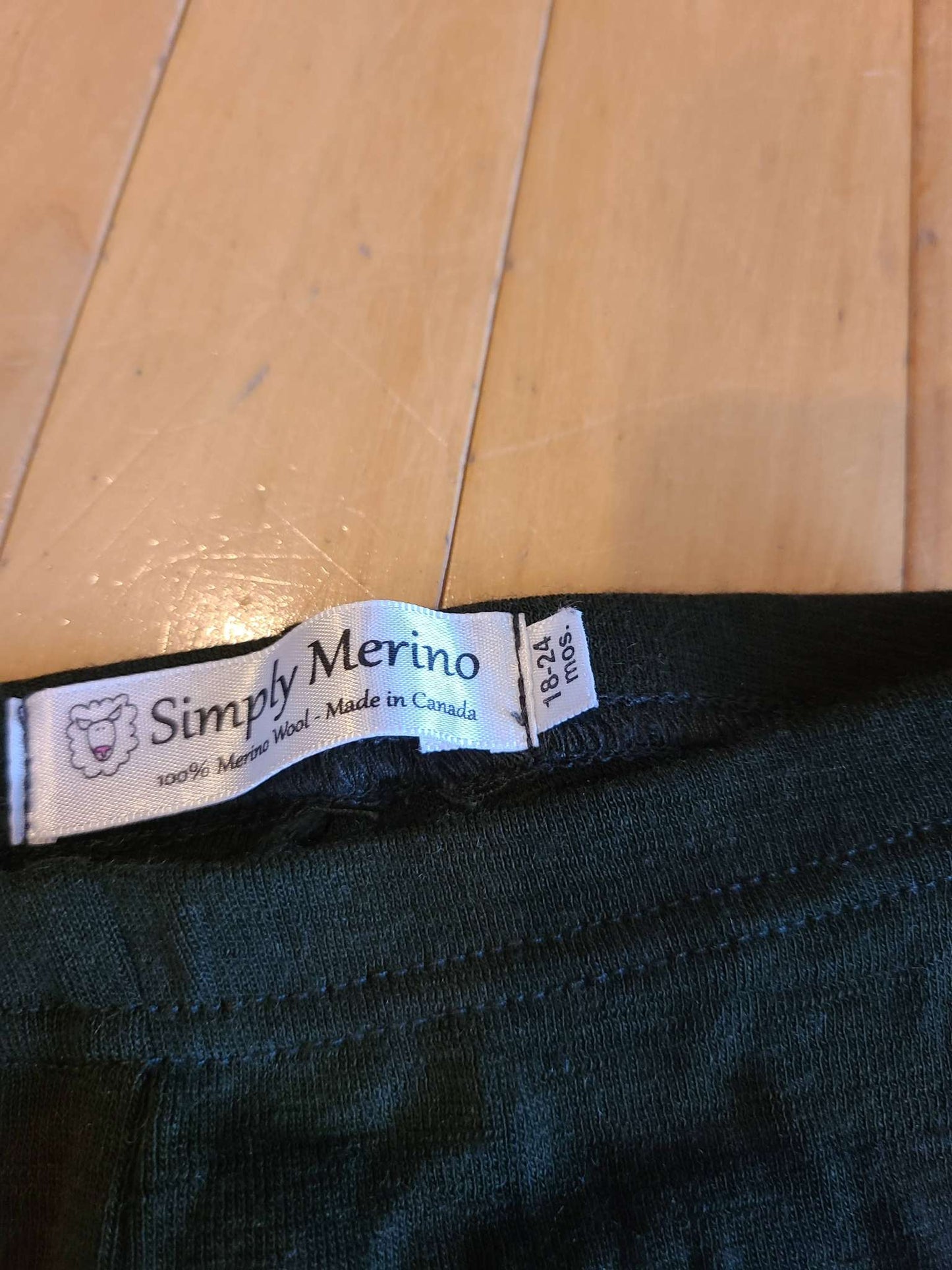 Simply Merino Thermal Bottoms- Retail $38- size 18-24mon, Kids 24 Month (18-24M)