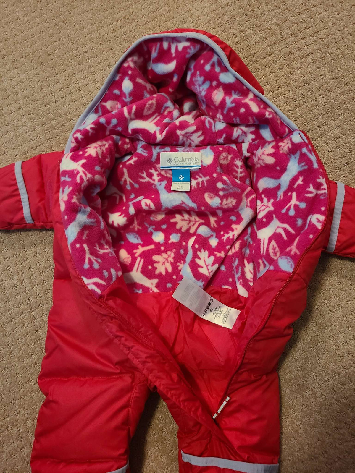 Columbia Snowsuit MSRP $130, Kids 6 Month (3-6M)