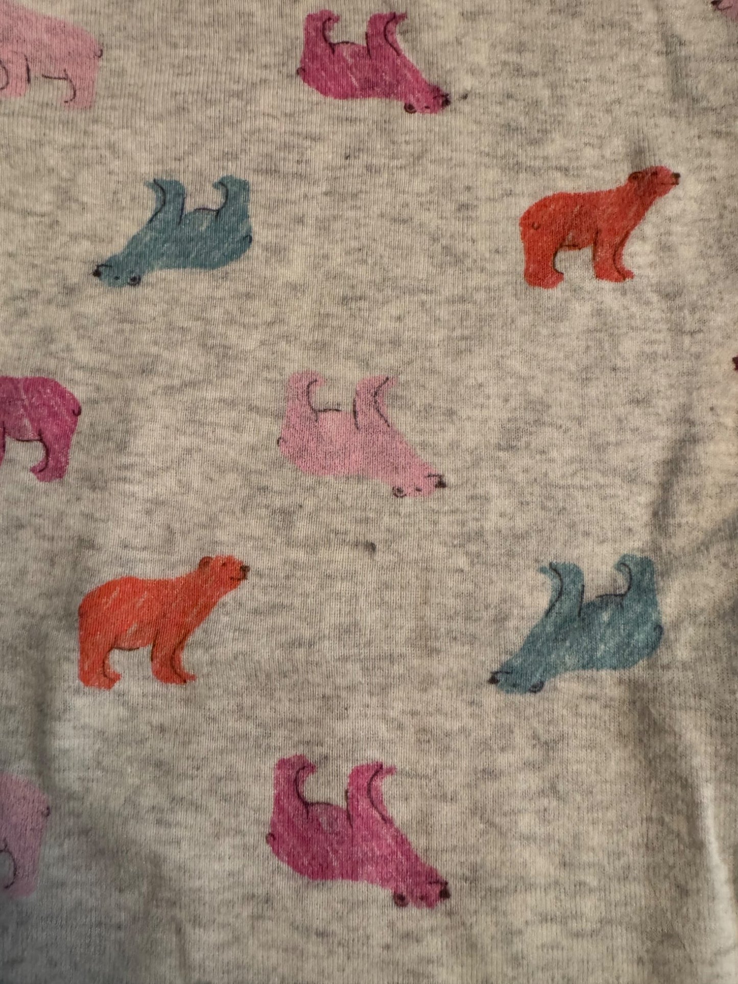 4 Cotton onesies long sleeve, Kids 9 Month (6-9M)