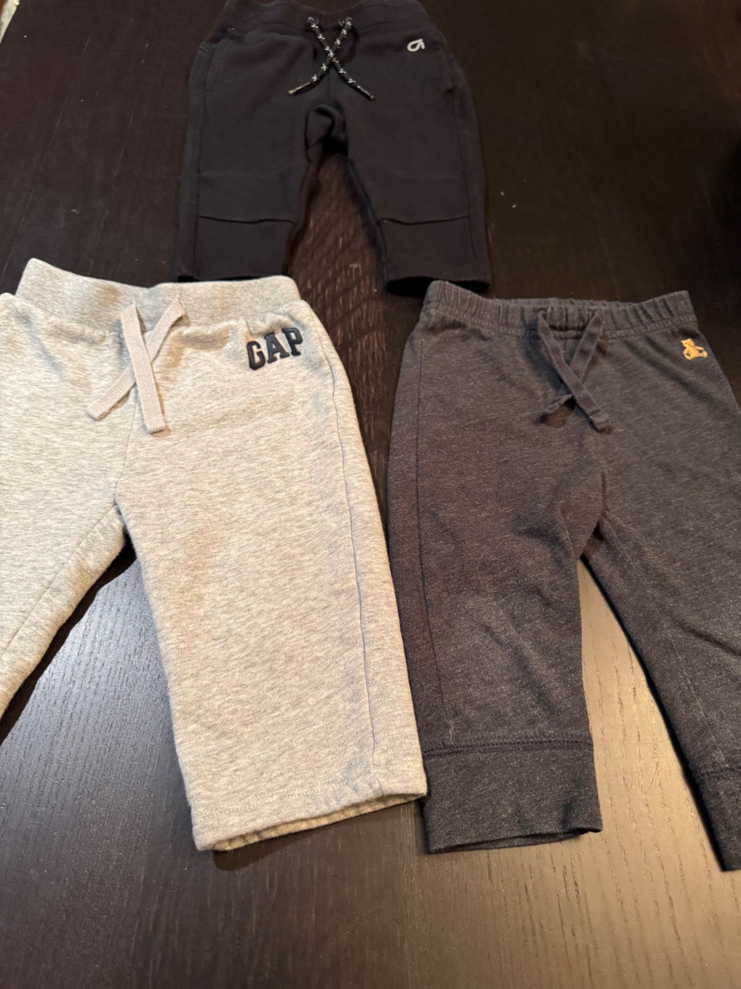 Bundle.  Baby Gap Pants. Three pair, Kids 12 Month (9-12M)
