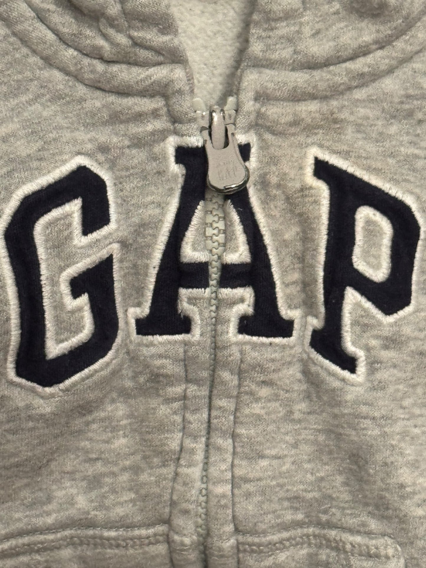 Baby Gap grey zip hoodie, Kids 9 Month (6-9M)