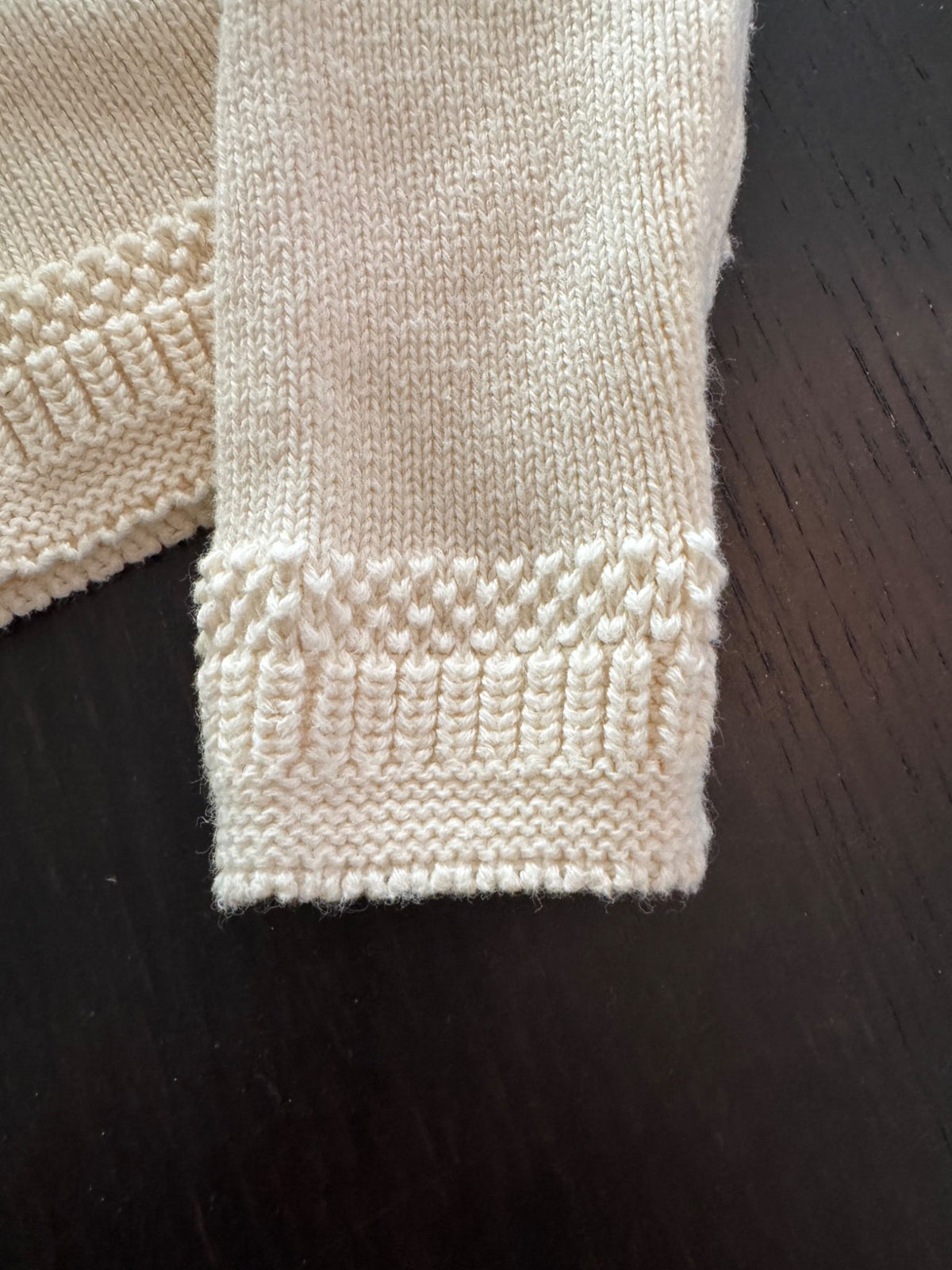 Sweet cropped cardigan with faux fur collar. 12 to 18 months. Girls.