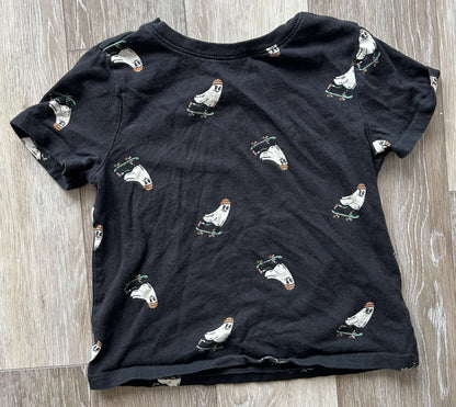Old Navy T-Shirt - SKATEBOARDING GHOSTS - 4T, Kids 4/4T