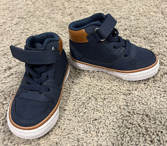 Children's Place High-top Shoe/Boot - NAVY (Size: 5), Shoes 5 (Walkers:12-24 mth)