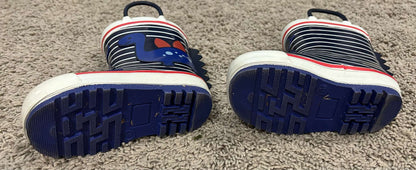 Joe Fresh Rubber Boots - DINO STRIPES (Size: 6), Shoes 6 (Walkers:12-24 mth)