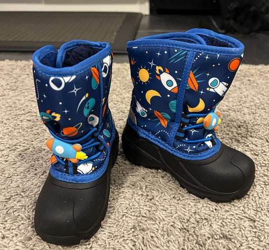 George Snow boots - SPACE (Size - 7), Shoes 7 (Walkers:12-24 mth)