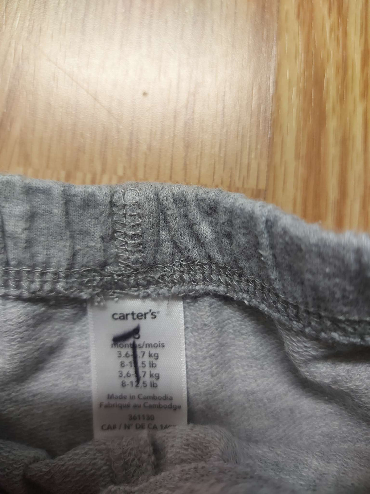 5 pairs of baby pants (various sizes from 3 to 6 months), Kids 6 Month (3-6M)