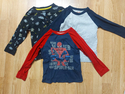 Bundle of 3 long sleeves tshirts - size 4T, Kids 4/4T