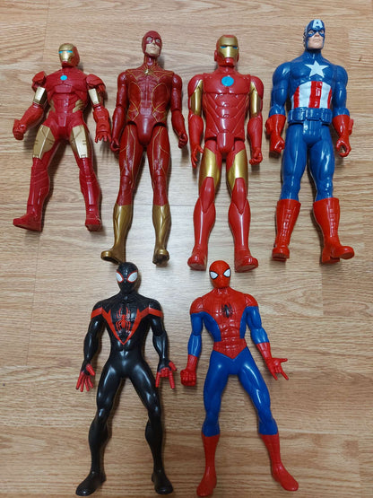 Lot of 6 Marvel Super Heroes Action figures