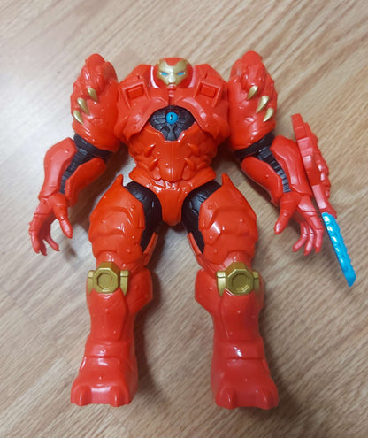 Marvel Avengers Mech Strike Monster Hunters Hunter Suits Captain America and Iron Man Action Figures