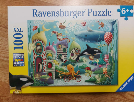 Ravensburger puzzle 100 pieces- Under the sea theme
