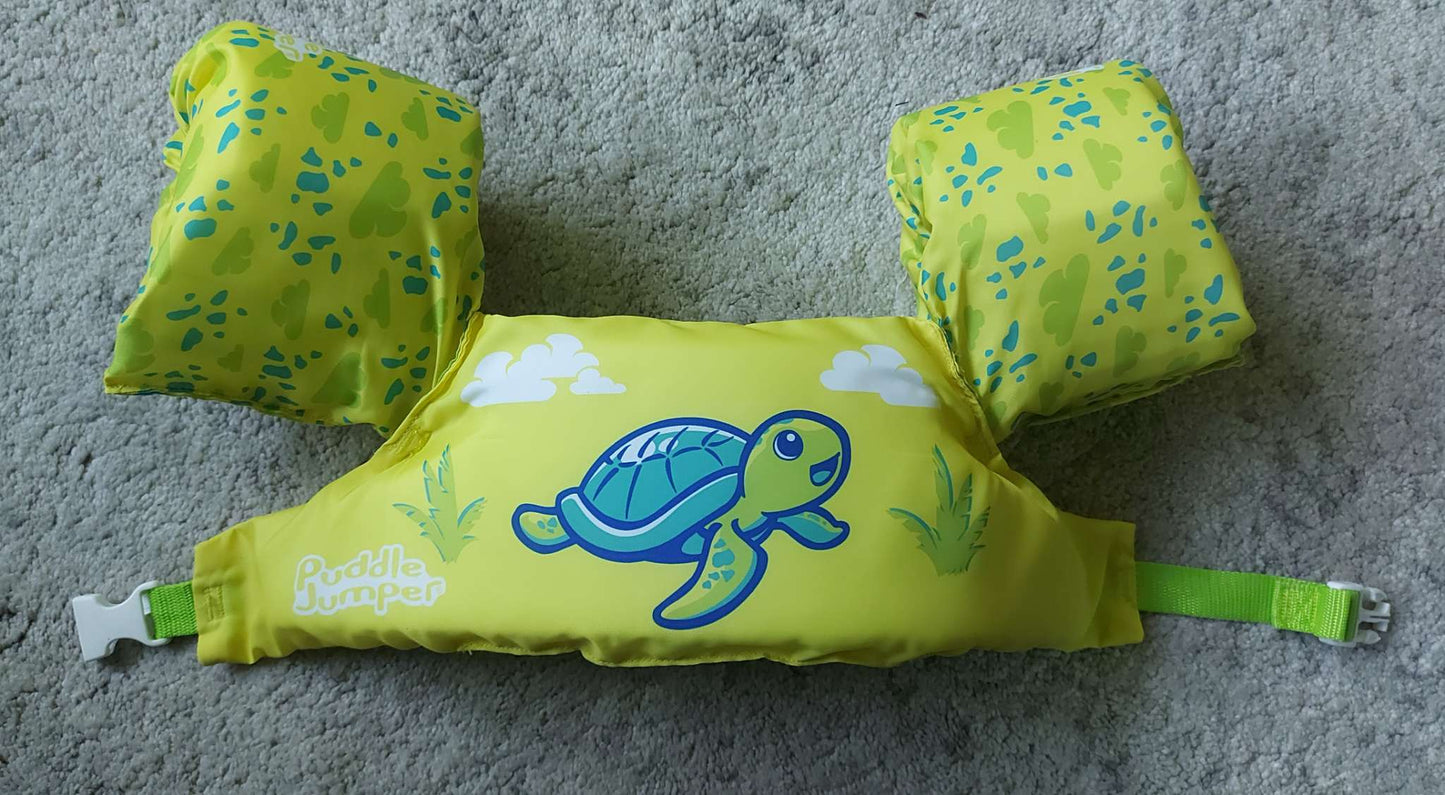 Turtle Puddle Jumper Swimming Aid Float Vest