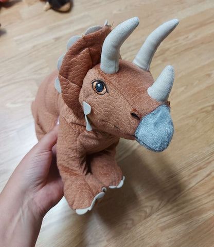 Lot of 3 dinosaurs stuffed animals