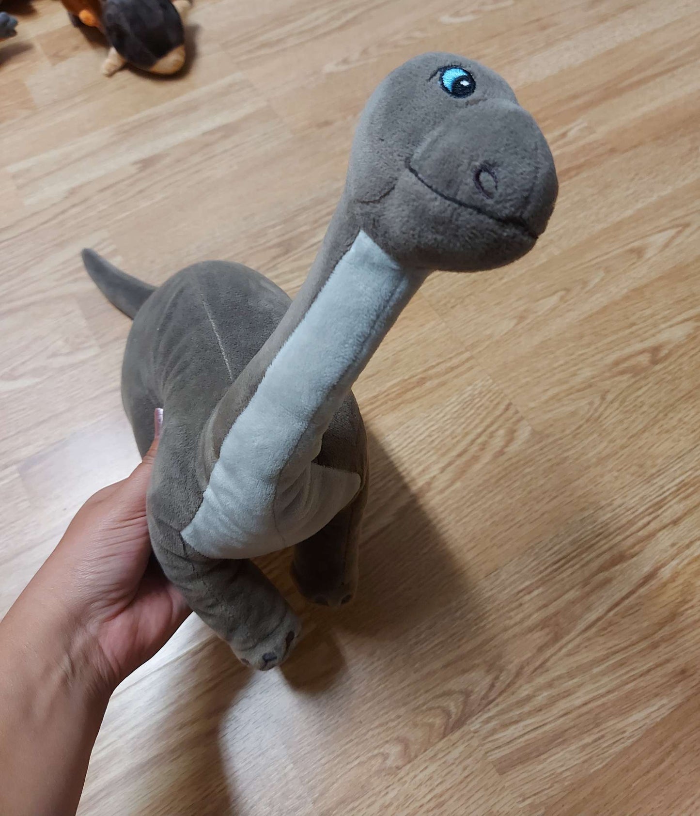 Lot of 3 dinosaurs stuffed animals