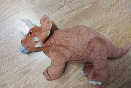 Lot of 3 dinosaurs stuffed animals