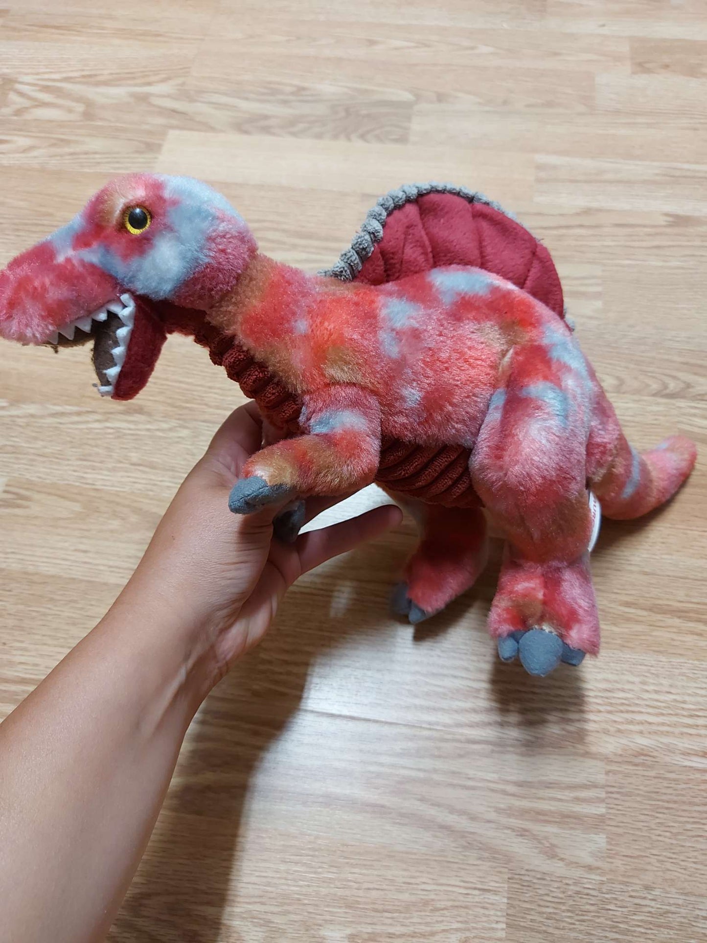 Lot of 2 dinosaurs stuffed animals