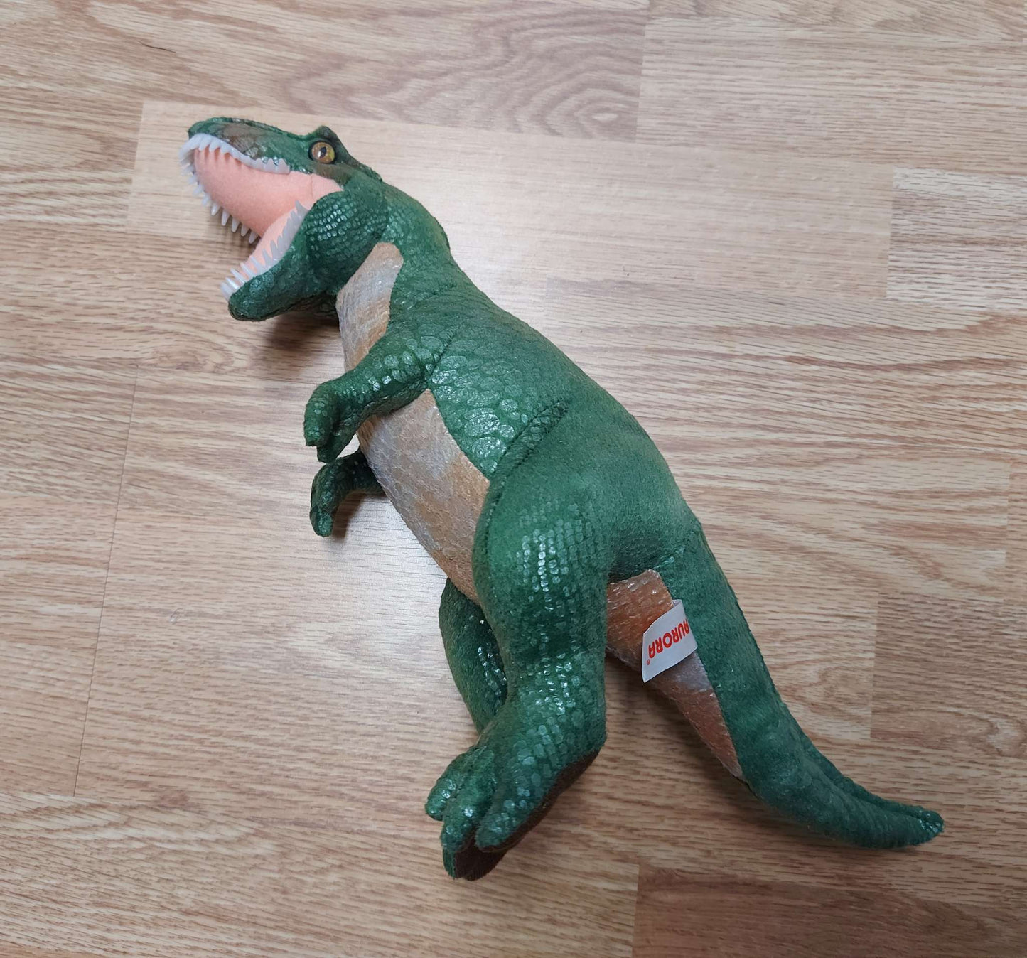 Lot of 2 dinosaurs stuffed animals