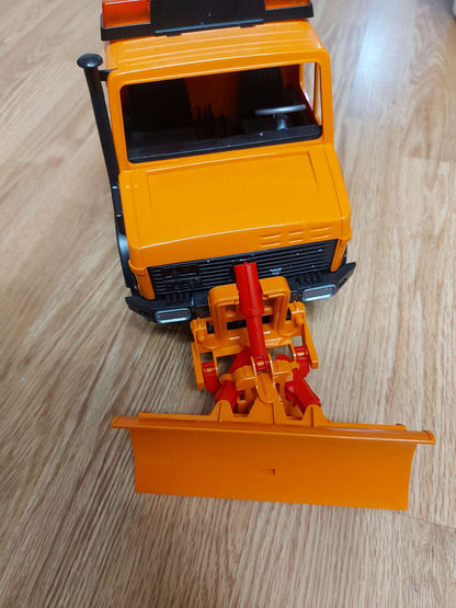 Orange Plow Truck
