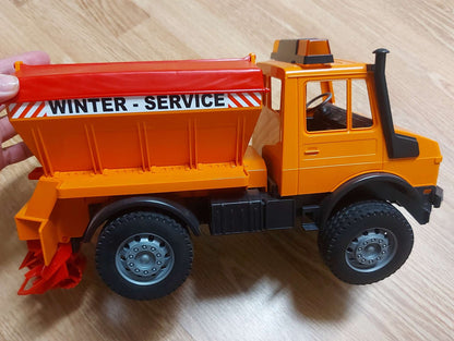 Orange Plow Truck