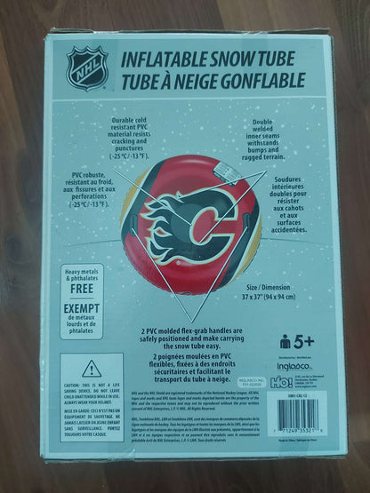 Calgary Flames Inflatable Snow Tube