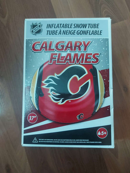 Calgary Flames Inflatable Snow Tube