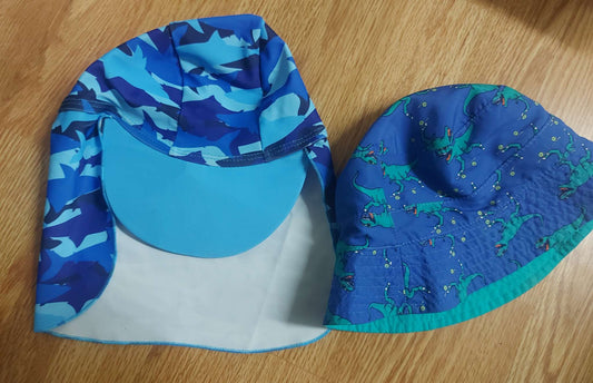 Lot of 2 summer hats - Size 12-24 months