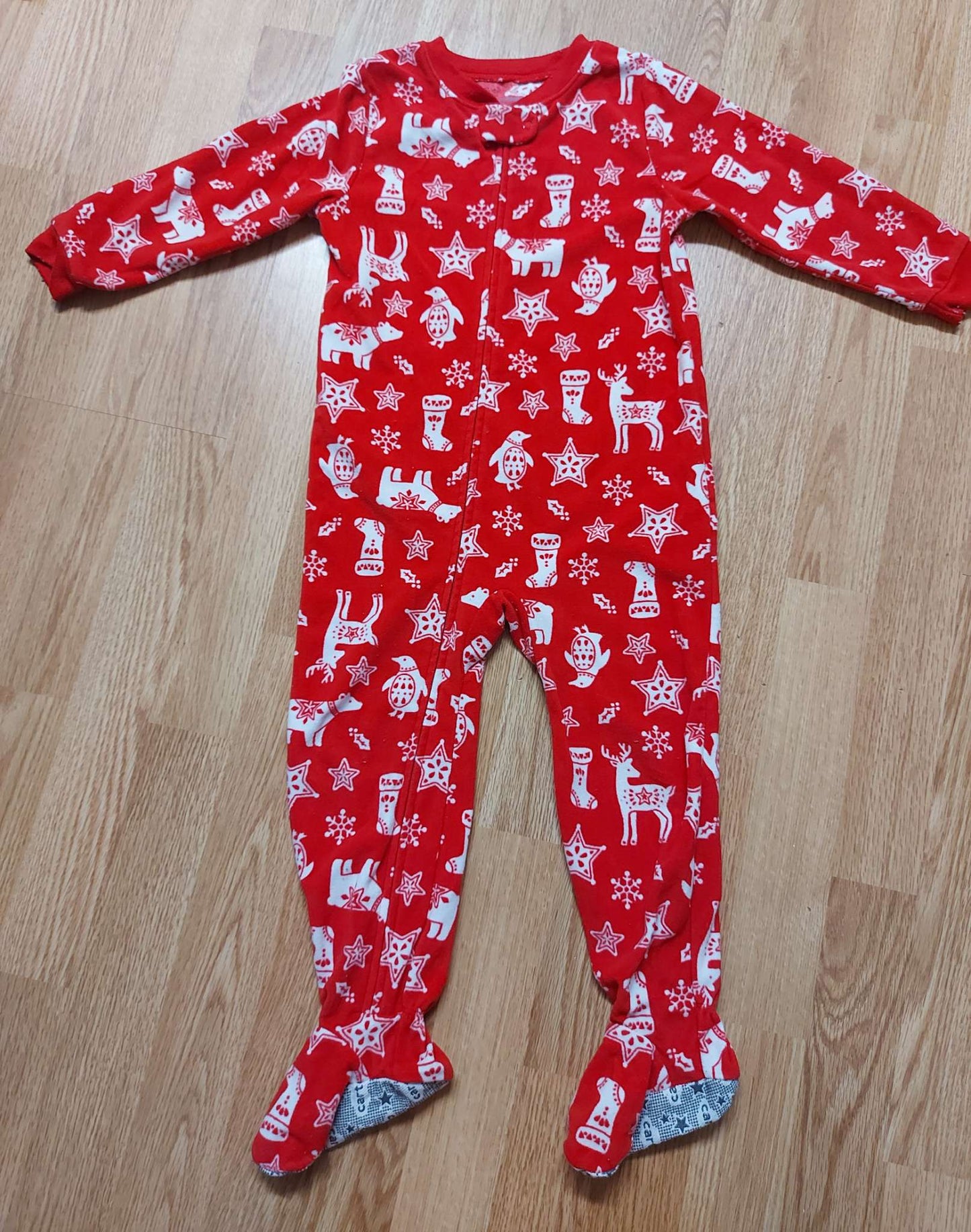 Carter's One piece Holiday sleeper - Size 3T, Kids 3T