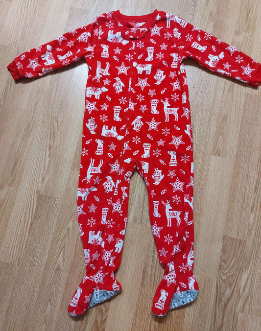 Carter's One piece Holiday sleeper - Size 3T, Kids 3T