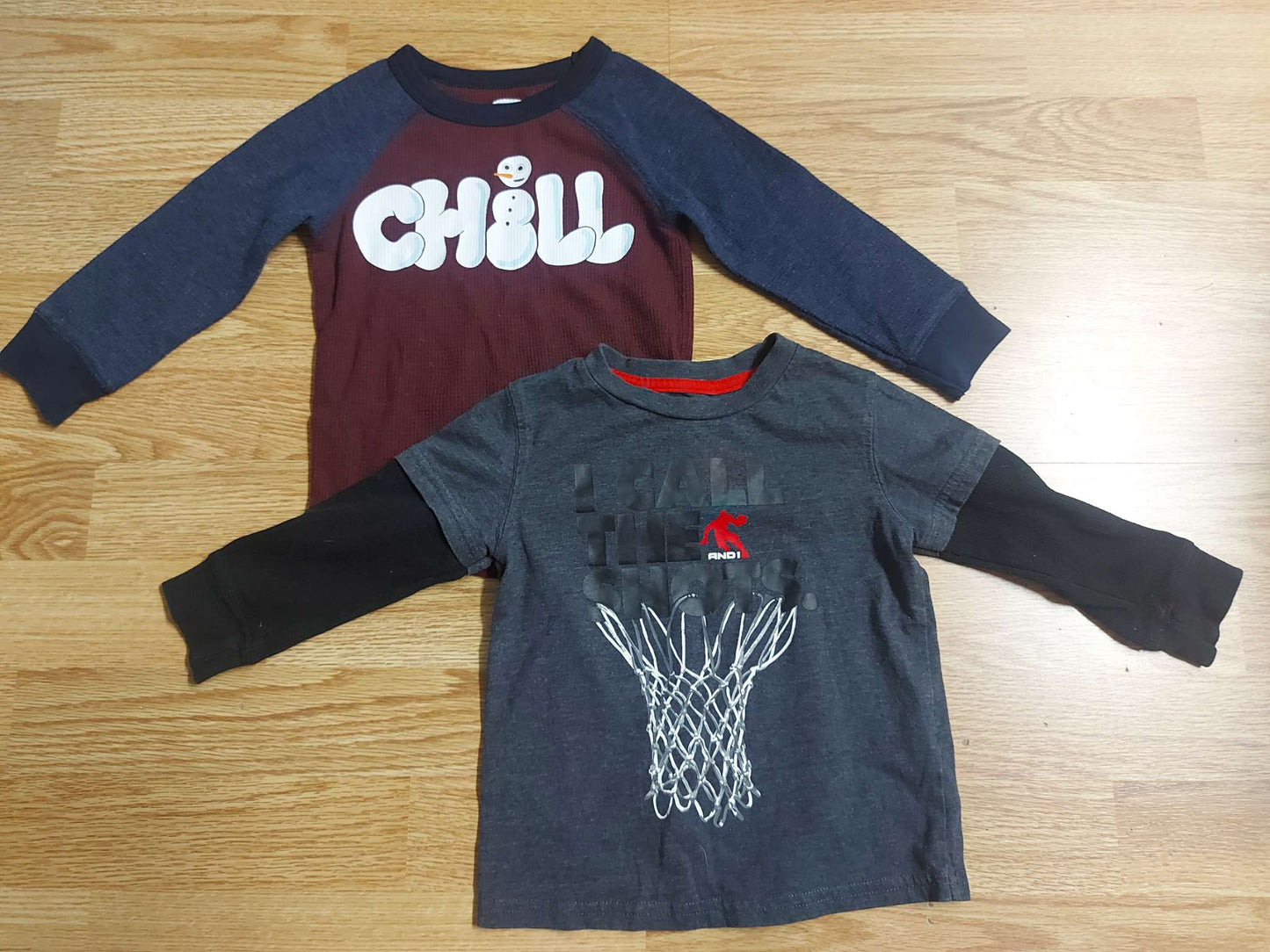 Lot of 2 long sleeves tshirts - Size 18-24 months, Kids 24 Month (18-24M)