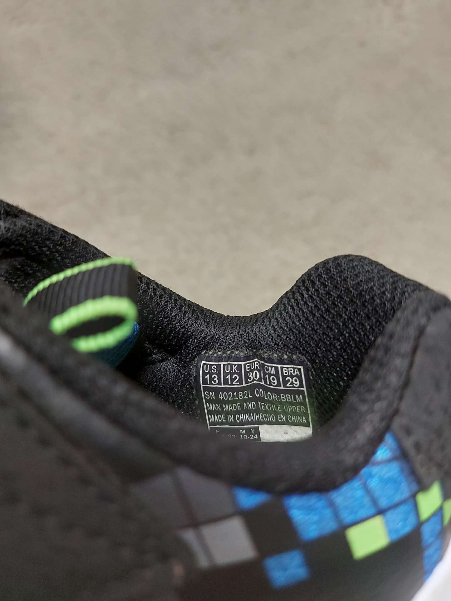 Skechers Minecraft Sneakers - Size 13, Shoes 13 (Kids:4-8yr)