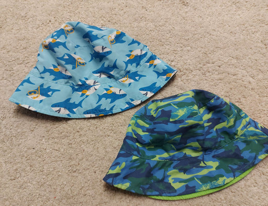Lot of 2 summer hats - Size 4-5