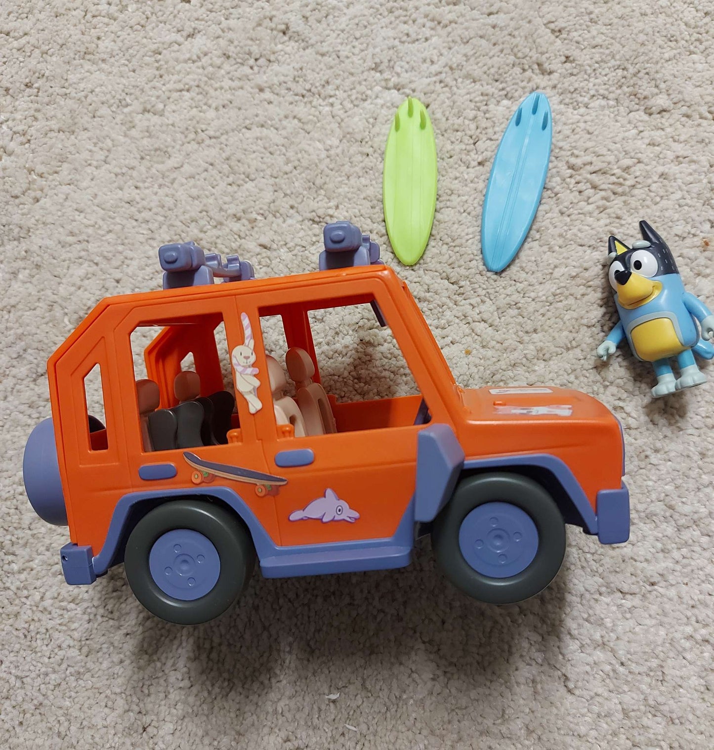 Bluey 4WD Family Vehicle - Adventure Time