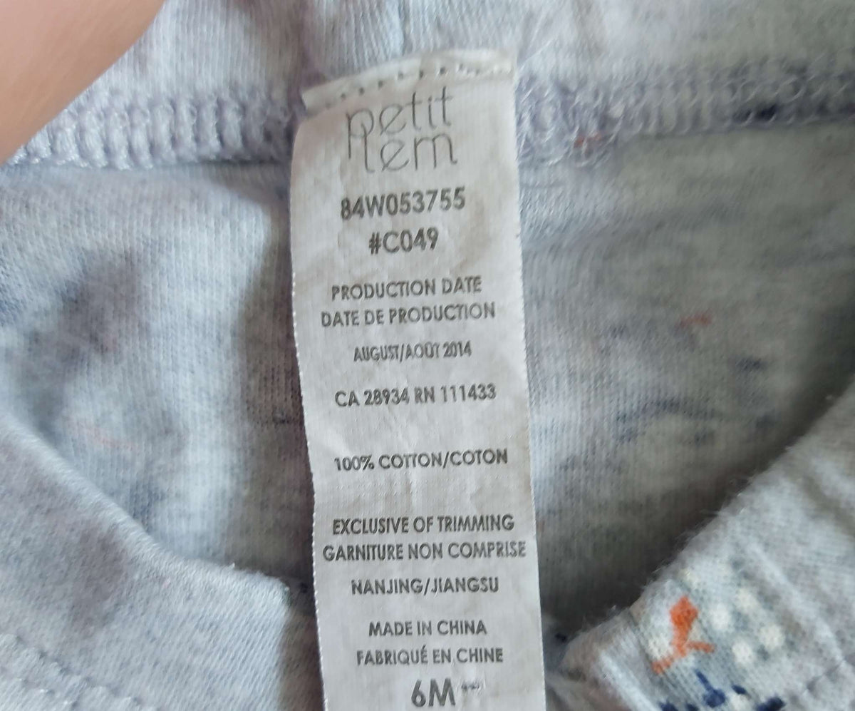 Lot of 3 pairs of pants -Size 6 months, Kids 6 Month (3-6M)