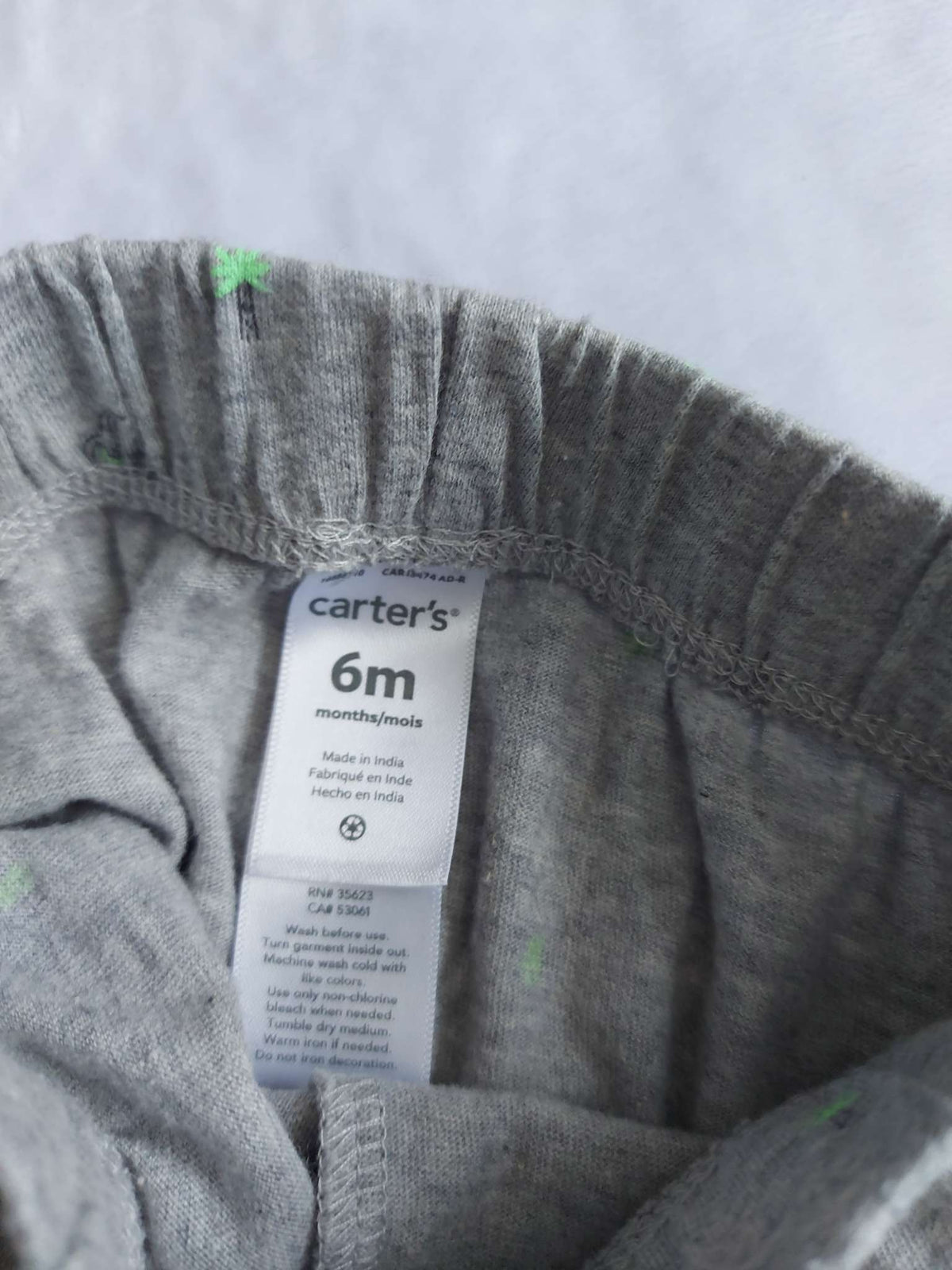 Lot of 3 pairs of pants -Size 6 months, Kids 6 Month (3-6M)