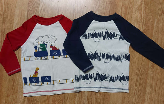 2 long sleeve tshirts - Joe Fresh - size 4T, Kids 4/4T