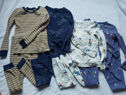 Lot of 4 pairs of boy pajamas - Size 6 (Carter's), Kids 6/6X
