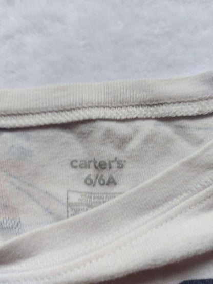 Lot of 4 pairs of boy pajamas - Size 6 (Carter's), Kids 6/6X