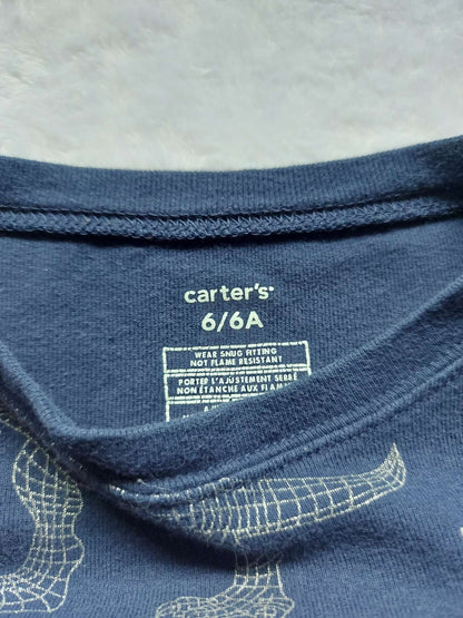 Lot of 4 pairs of boy pajamas - Size 6 (Carter's), Kids 6/6X