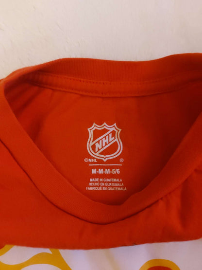 Calgary Flames T-shirt - Size M (5/6), Kids 5/5T