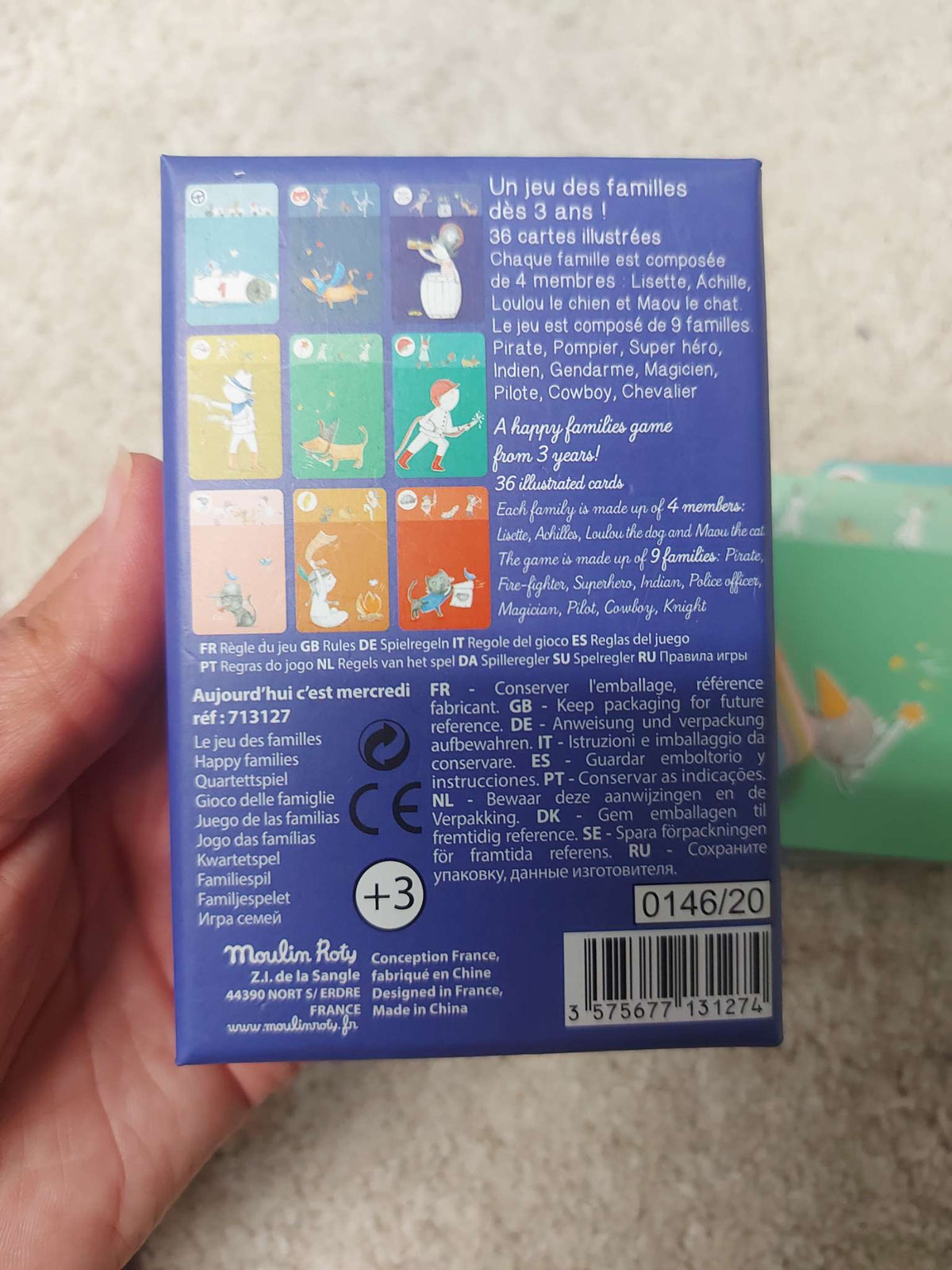 Happy Families  Card Game (3+)