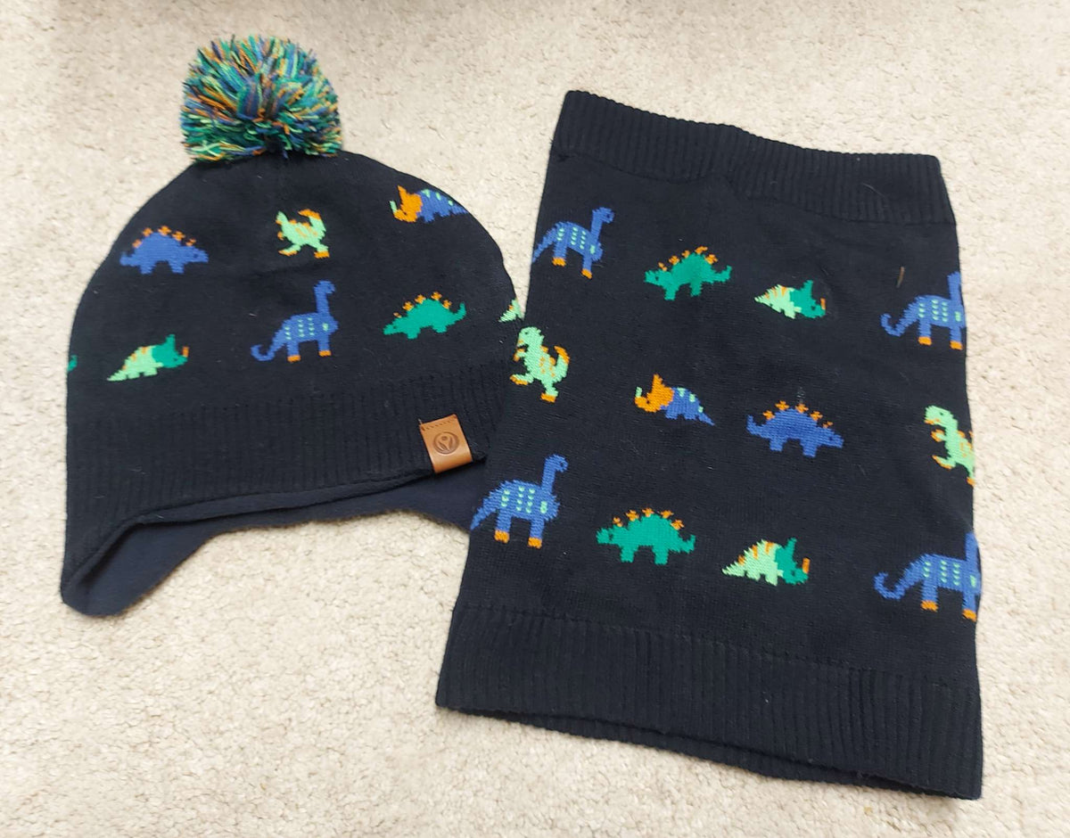 Set of hat and neck warner for kids - Size L
