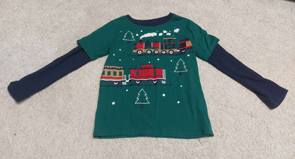 Christmas Long sleeve Shirt - Size 5T, Kids 5/5T