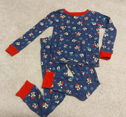 Disney Christmas Pajamas Set - Size 6, Kids 6/6X