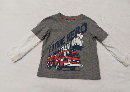 Lot of 2 long sleeve tshirts - Size 12 months, Kids 12 Month (9-12M)