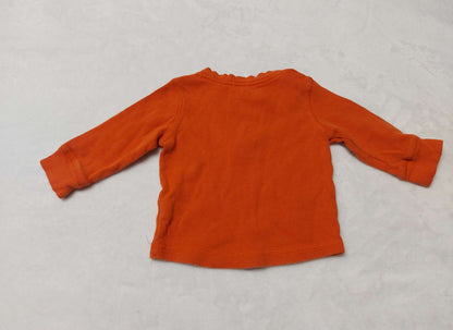 Lot of 2 long sleeve tshirts - Size 12 months, Kids 12 Month (9-12M)
