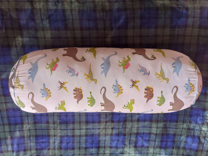 Cushion, cylinder shaped Dinosaurs, 80 cm (31 1/2 ")