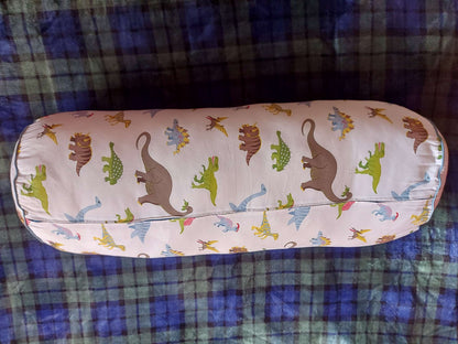 Cushion, cylinder shaped Dinosaurs, 80 cm (31 1/2 ")